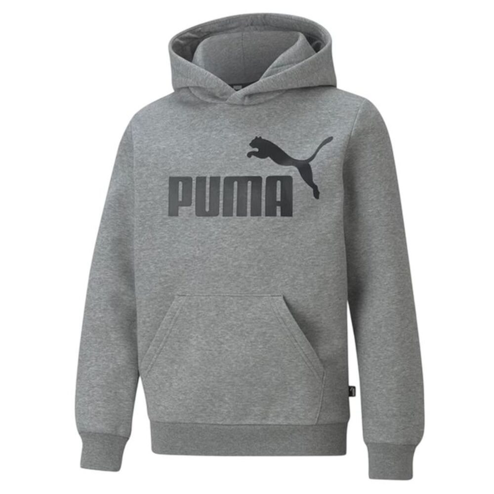 Puma Boys No.1 Cotton Hoodie / Gray